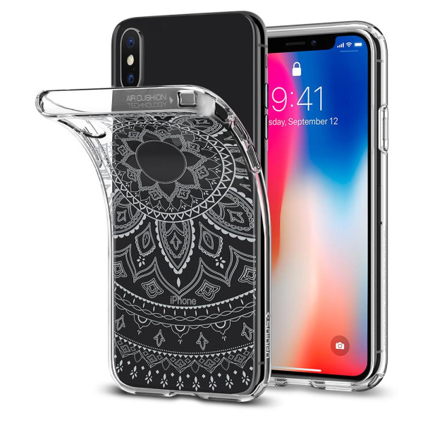 Liquid Crystal Shine Case for iPhone X